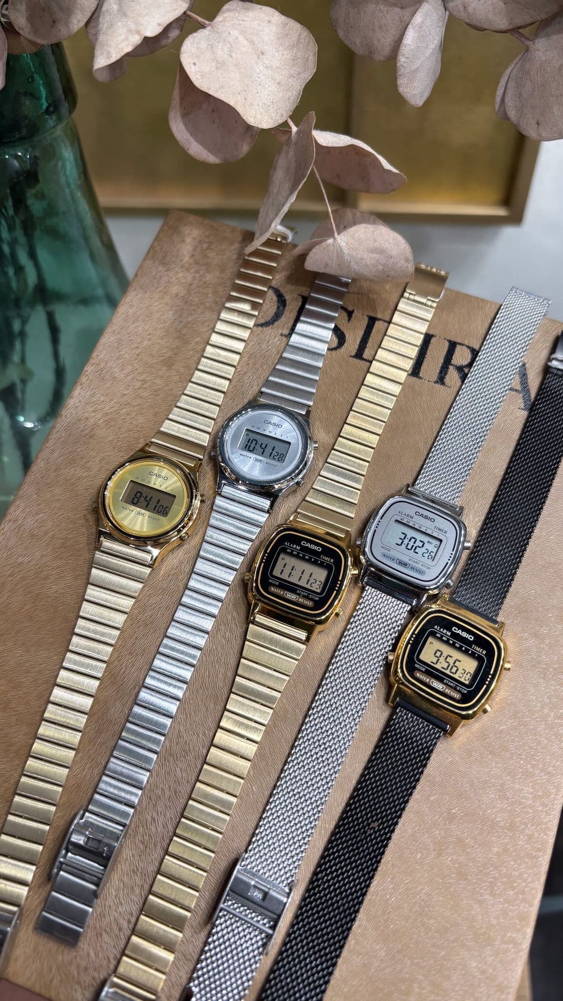 Erlojuak Casio · Relojes Casio · Disdira Bitxitegia